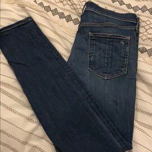 rag & bone High Waist Skinny Jeans
